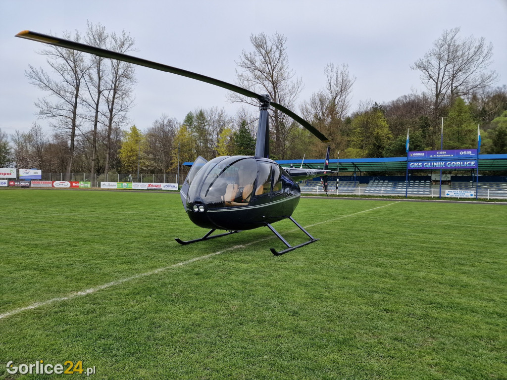 Helikopter - loty nad Gorlicami