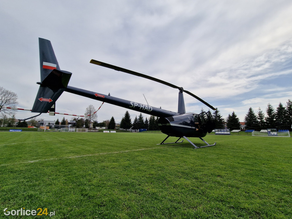 Helikopter - loty nad Gorlicami