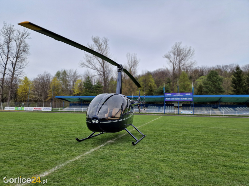 Helikopter - loty nad Gorlicami