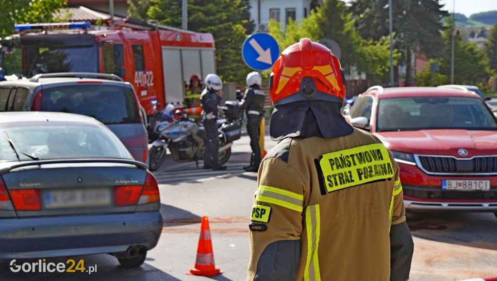 Groźny wypadek pod Szpitalem 19.05.