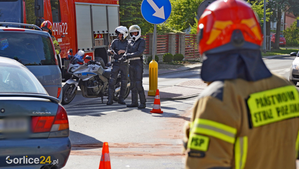 Groźny wypadek pod Szpitalem 19.05.