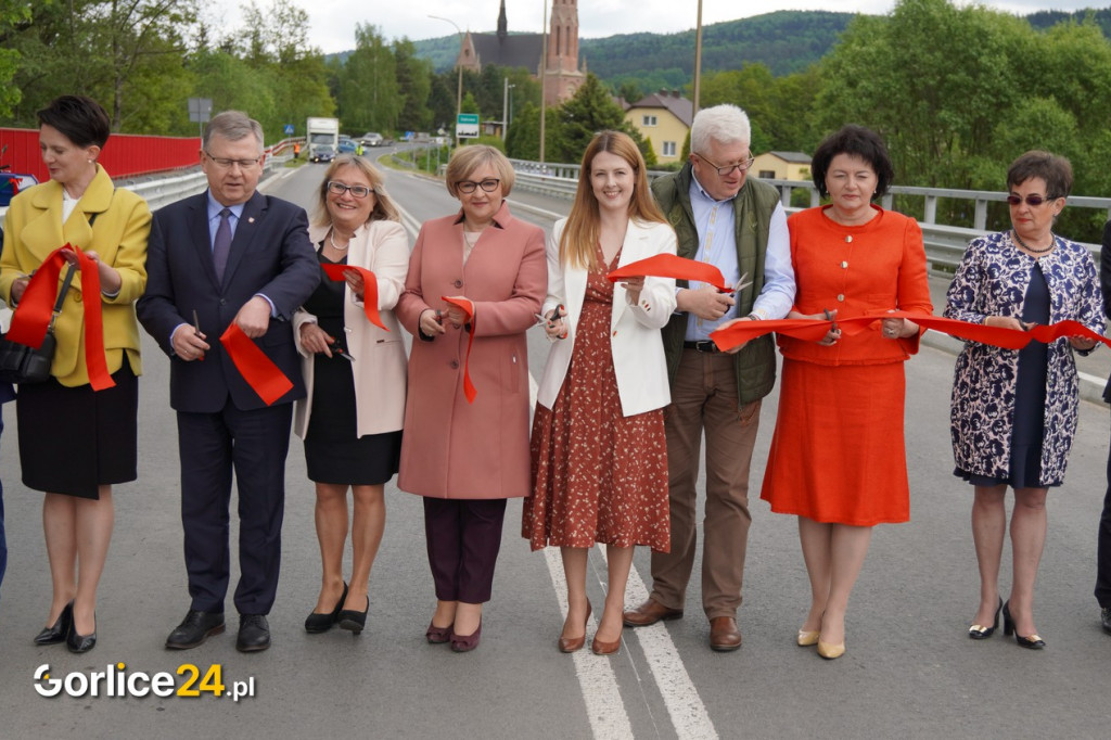 Uroczyste otwarcie mostu w Sękowej 23.05.
