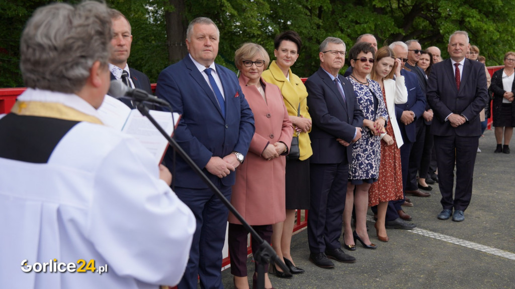 Uroczyste otwarcie mostu w Sękowej 23.05.