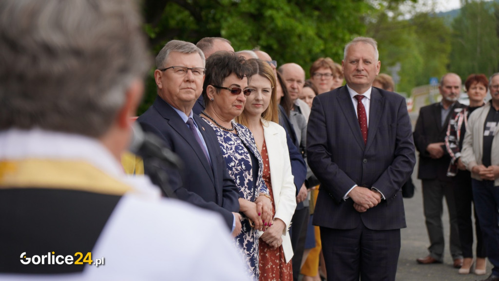 Uroczyste otwarcie mostu w Sękowej 23.05.