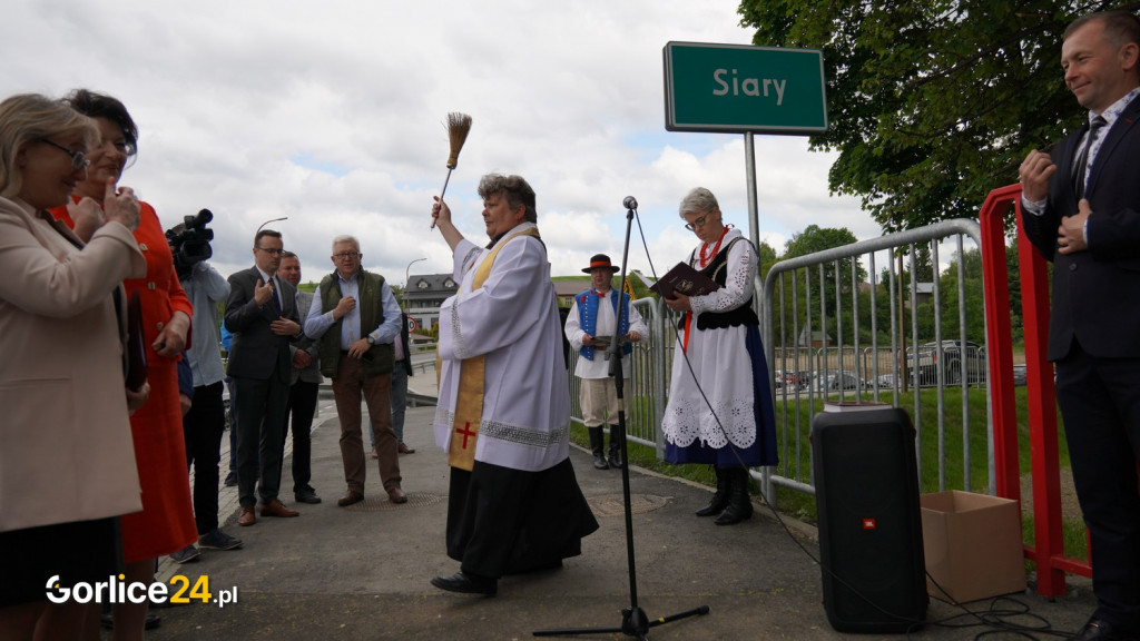 Uroczyste otwarcie mostu w Sękowej 23.05.