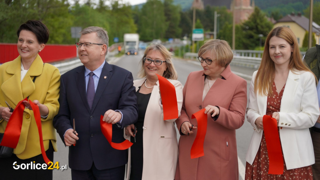 Uroczyste otwarcie mostu w Sękowej 23.05.