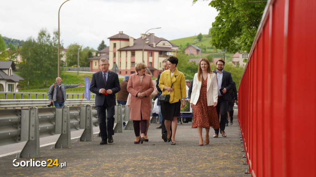 Uroczyste otwarcie mostu w Sękowej 23.05.
