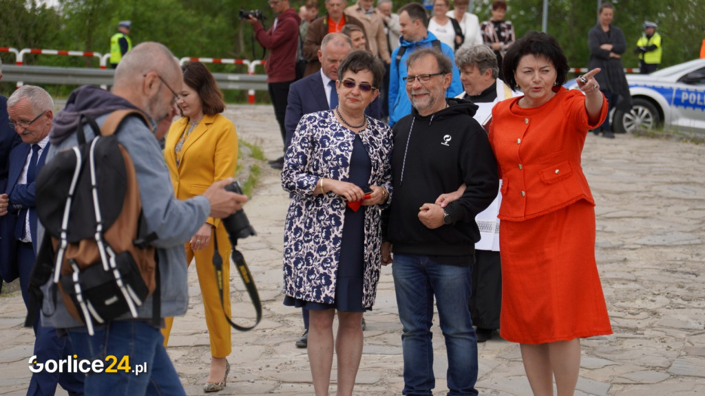 Uroczyste otwarcie mostu w Sękowej 23.05.