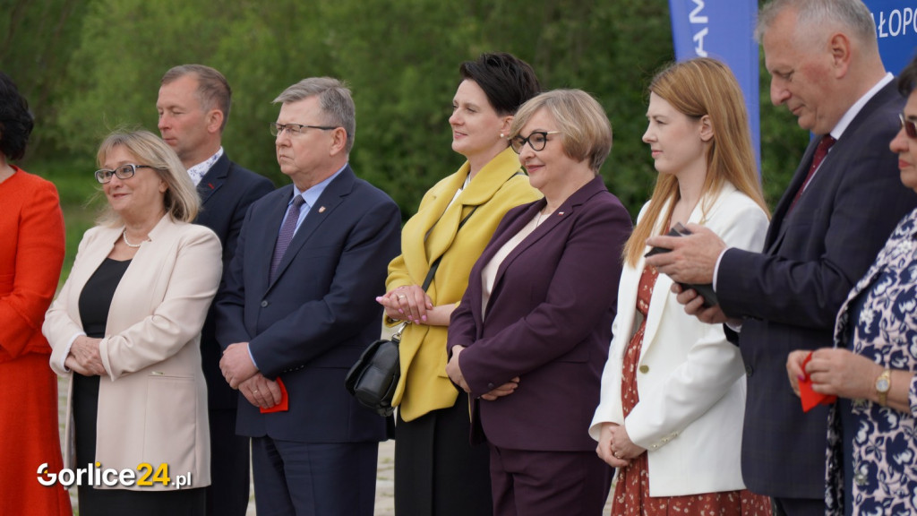 Uroczyste otwarcie mostu w Sękowej 23.05.