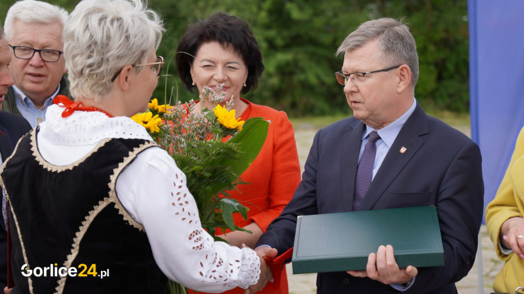 Uroczyste otwarcie mostu w Sękowej 23.05.