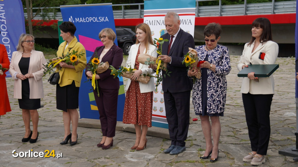 Uroczyste otwarcie mostu w Sękowej 23.05.