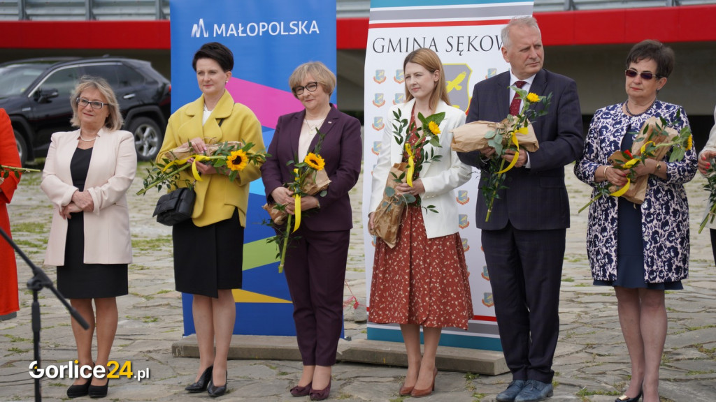 Uroczyste otwarcie mostu w Sękowej 23.05.