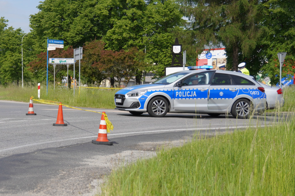 Pościg ulicami Gorlic 25.05.