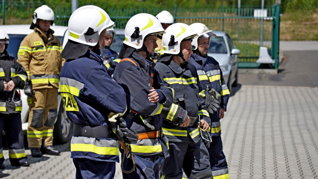 Dzień dziecka i zbiórka krwi u strażaków 28.05.