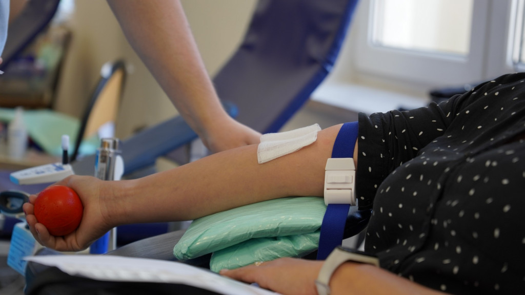 Dzień dziecka i zbiórka krwi u strażaków 28.05.
