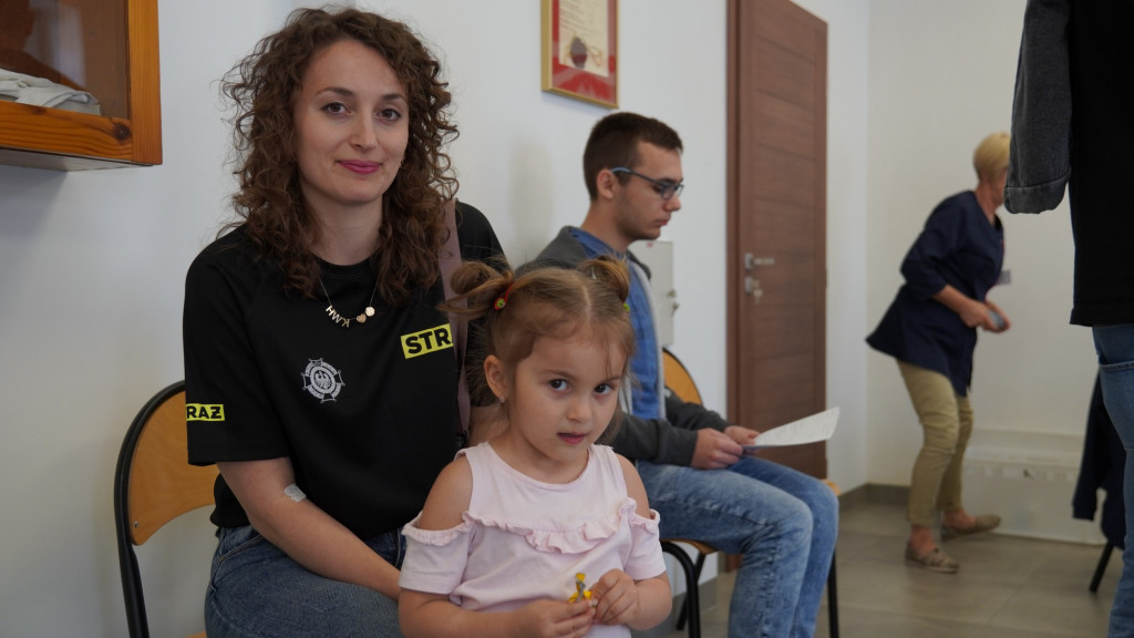 Dzień dziecka i zbiórka krwi u strażaków 28.05.