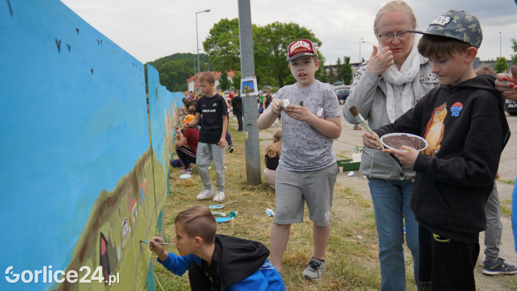 Namalowali olbrzymią panoramę Gorlic!