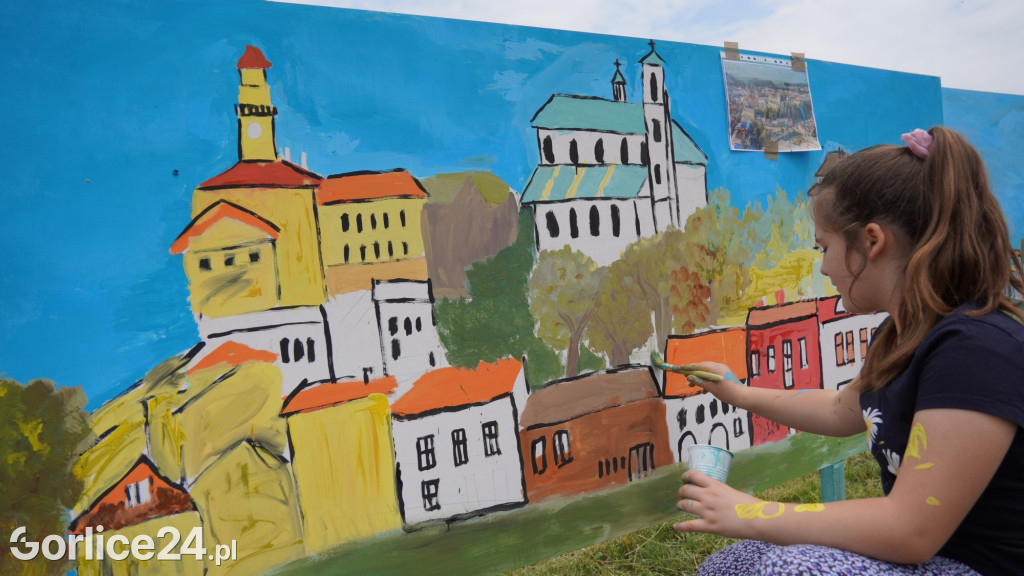 Namalowali olbrzymią panoramę Gorlic!