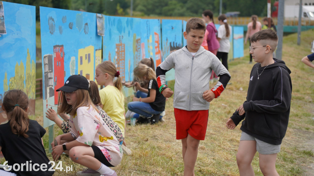 Namalowali olbrzymią panoramę Gorlic!