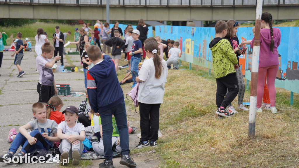Namalowali olbrzymią panoramę Gorlic!