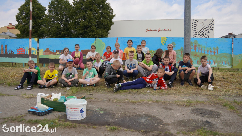 Namalowali olbrzymią panoramę Gorlic!