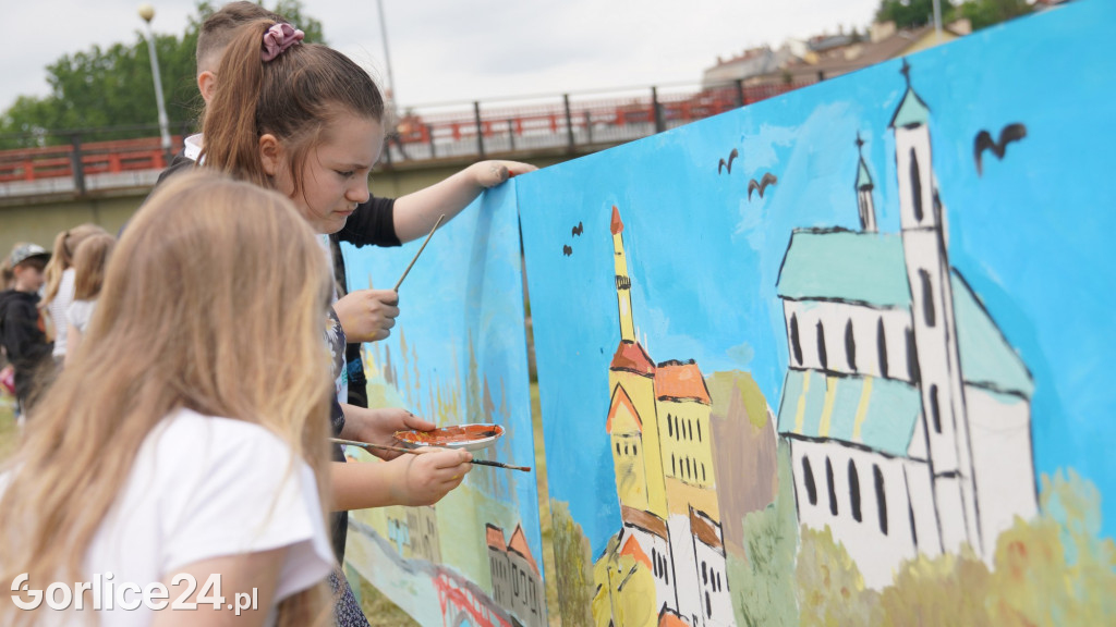 Namalowali olbrzymią panoramę Gorlic!