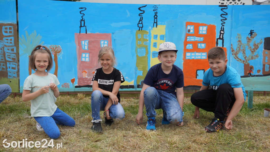 Namalowali olbrzymią panoramę Gorlic!