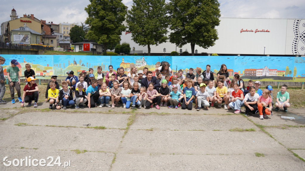 Namalowali olbrzymią panoramę Gorlic!