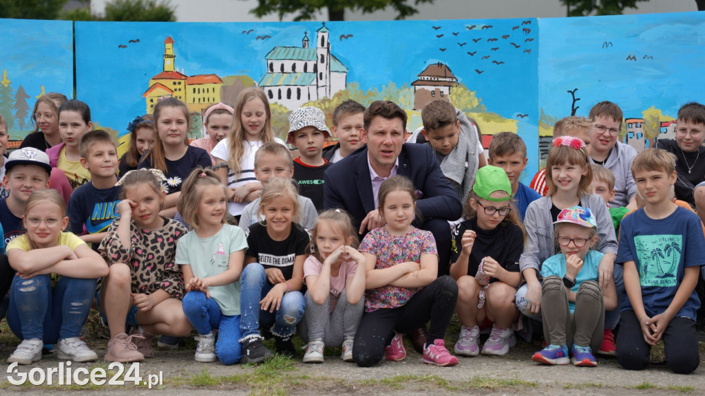 Namalowali olbrzymią panoramę Gorlic!