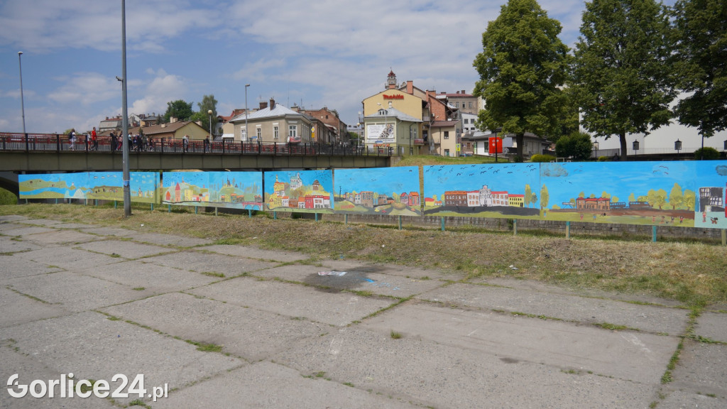 Namalowali olbrzymią panoramę Gorlic!
