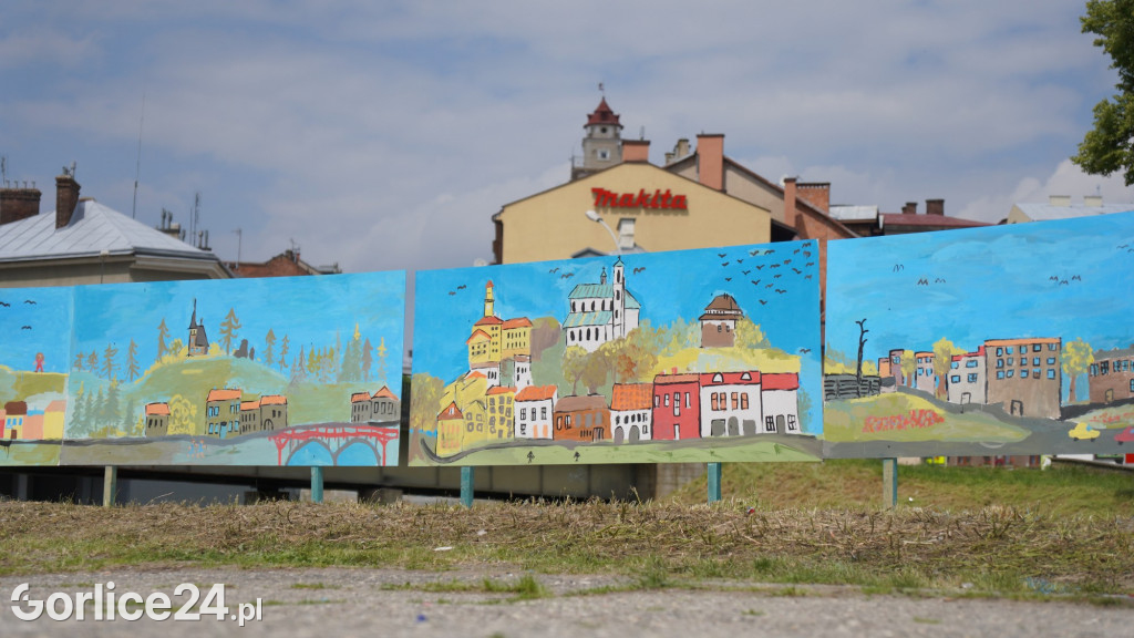 Namalowali olbrzymią panoramę Gorlic!