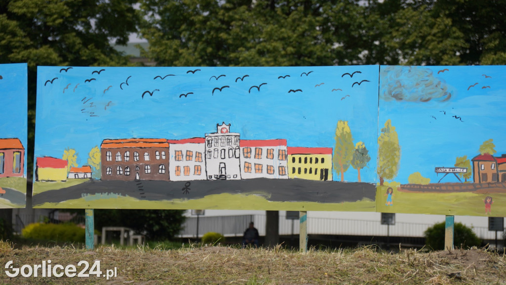 Namalowali olbrzymią panoramę Gorlic!