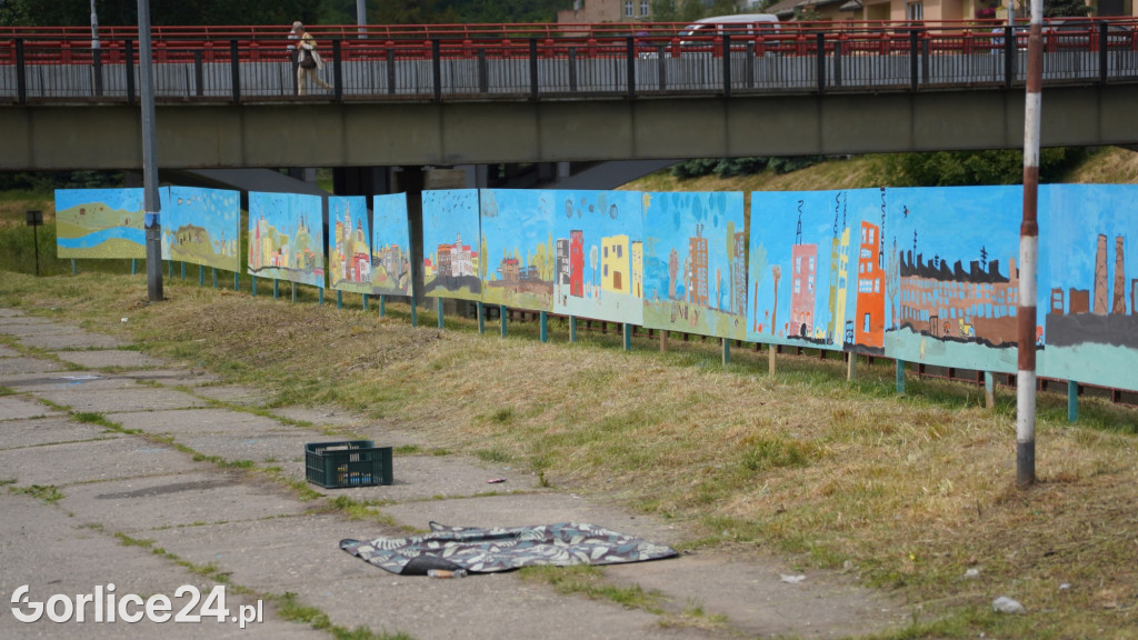 Namalowali olbrzymią panoramę Gorlic!