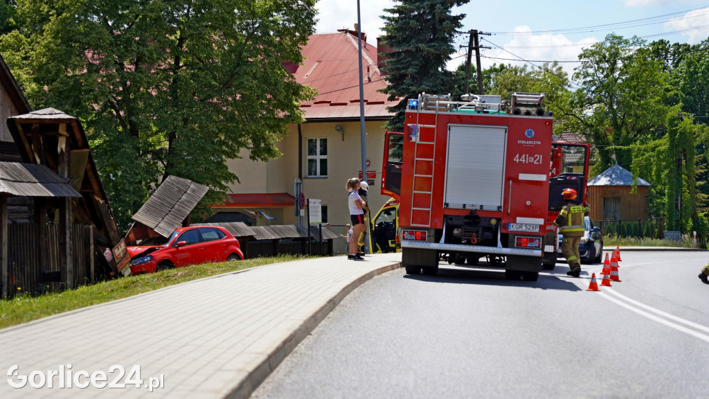 Wypadek w Szymbarku 12.06.2022