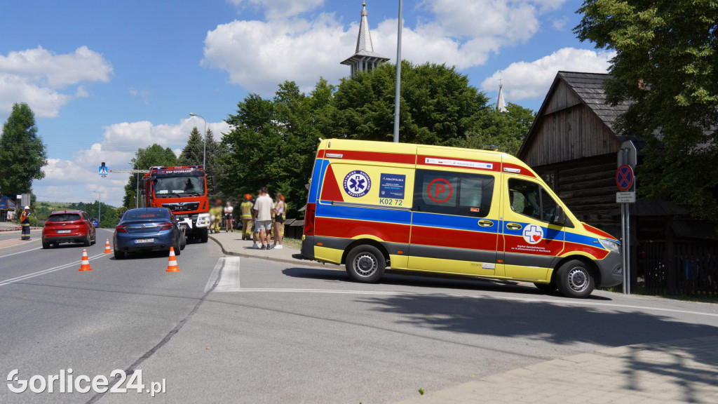Wypadek w Szymbarku 12.06.2022