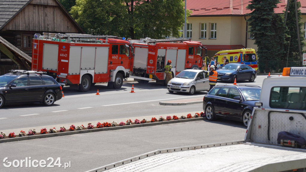Wypadek w Szymbarku 12.06.2022