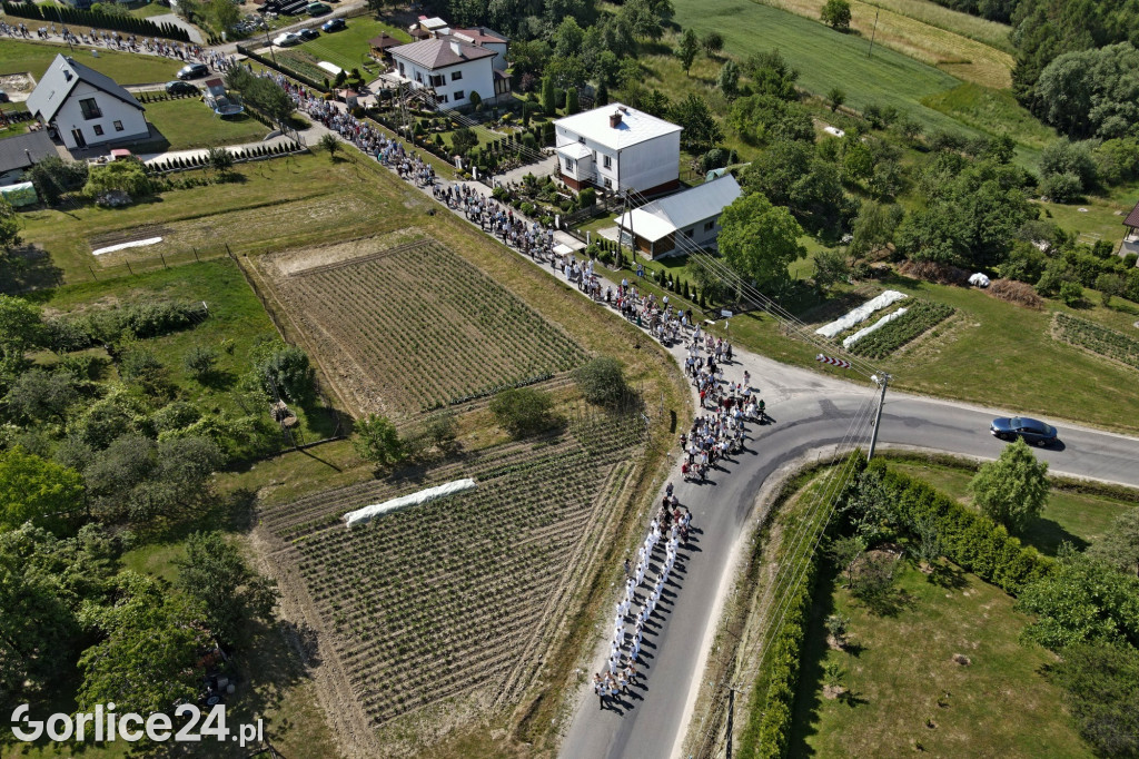 Procesja w parafii Św. Andrzeja Boboli 16.06.