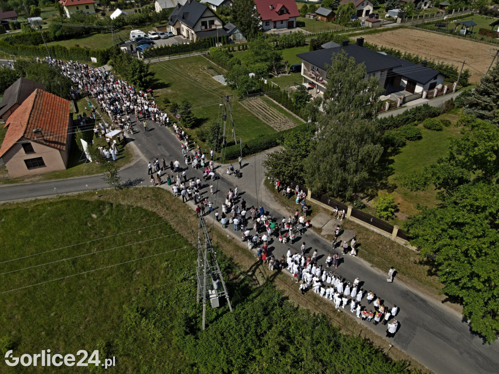 Procesja w parafii Św. Andrzeja Boboli 16.06.
