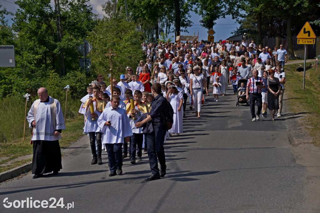 Procesja w parafii Św. Andrzeja Boboli 16.06.