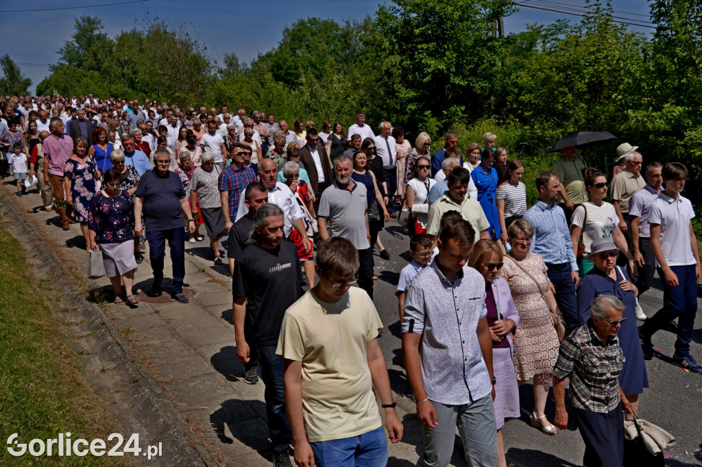 Procesja w parafii Św. Andrzeja Boboli 16.06.