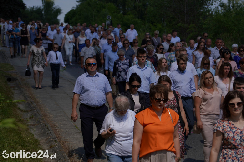 Procesja w parafii Św. Andrzeja Boboli 16.06.
