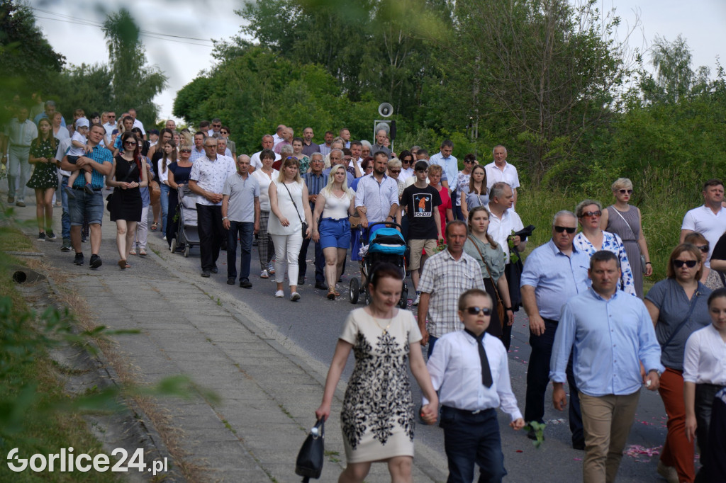Procesja w parafii Św. Andrzeja Boboli 16.06.