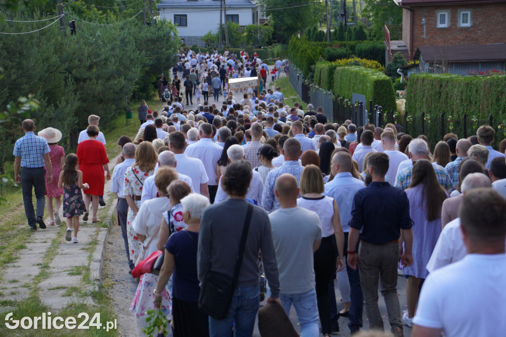 Procesja w parafii Św. Andrzeja Boboli 16.06.