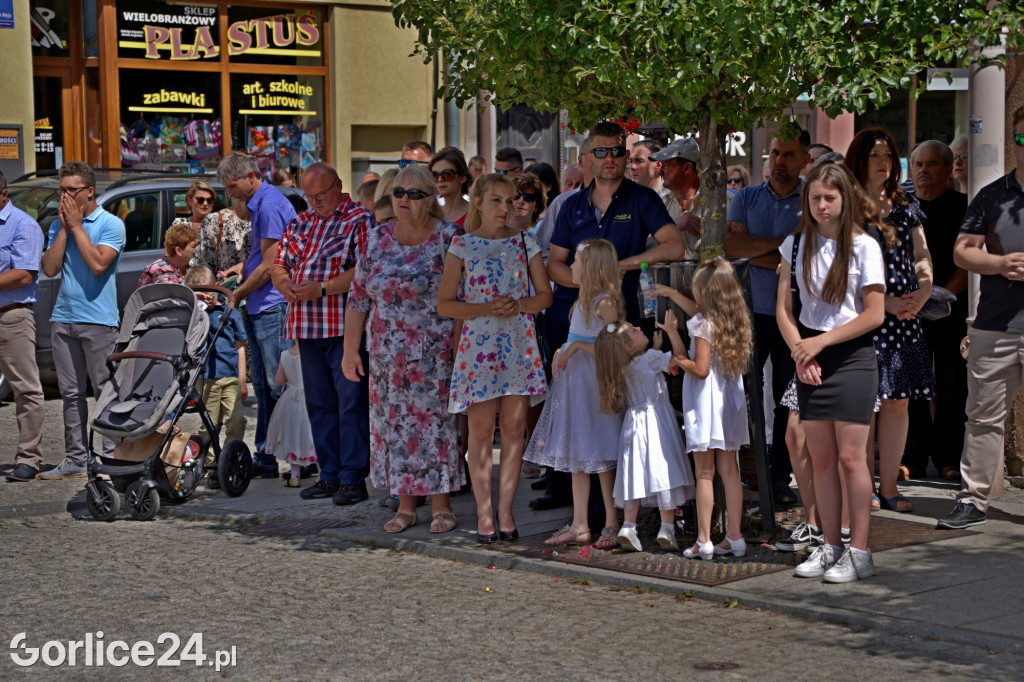 Uroczystości Bożego Ciała na gorlickim Rynku