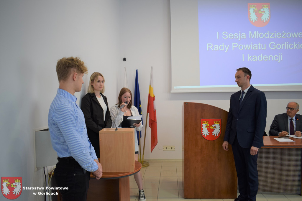 Młodzieżowa Rada Powiatu - I sesja