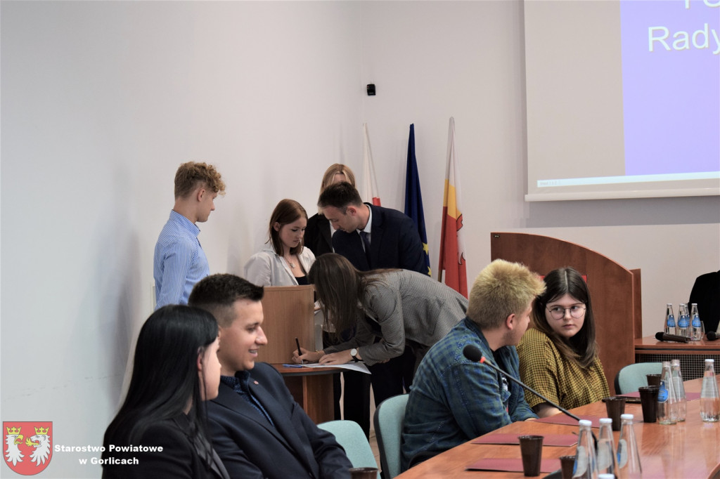 Młodzieżowa Rada Powiatu - I sesja
