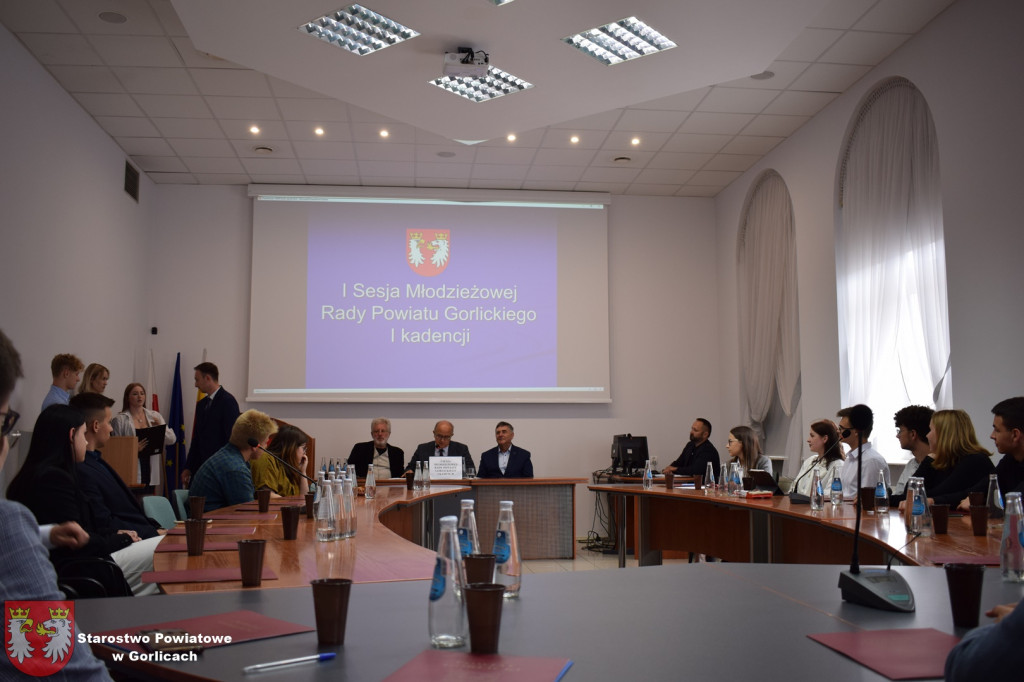 Młodzieżowa Rada Powiatu - I sesja