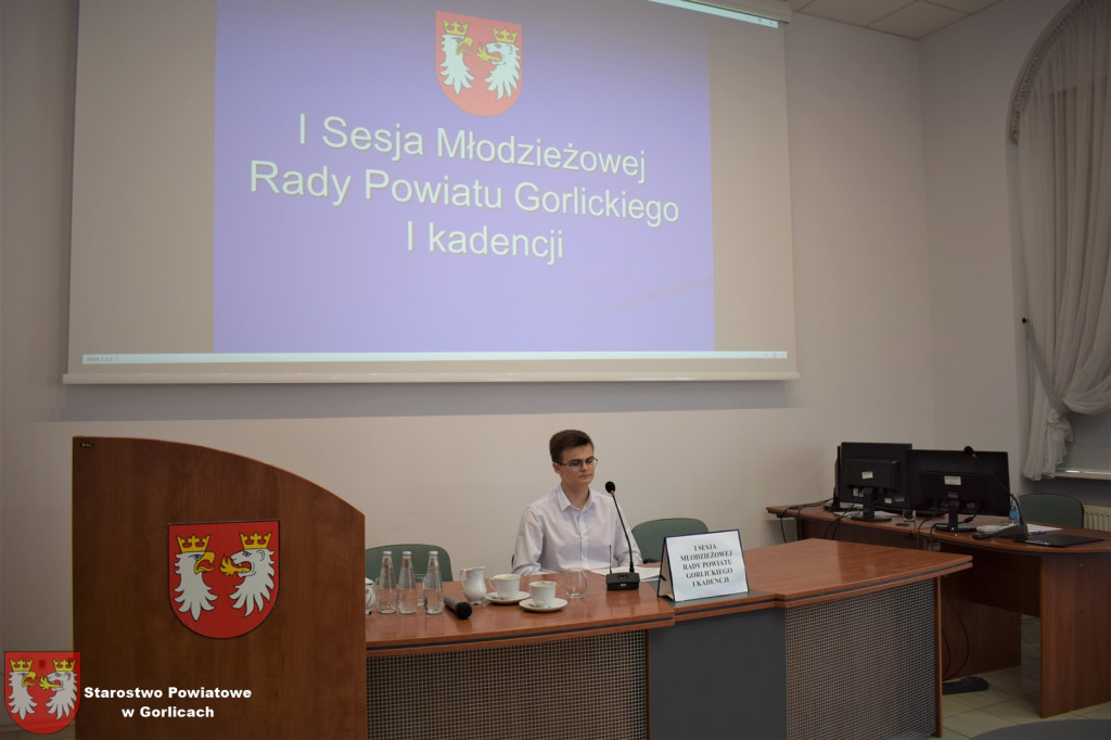 Młodzieżowa Rada Powiatu - I sesja