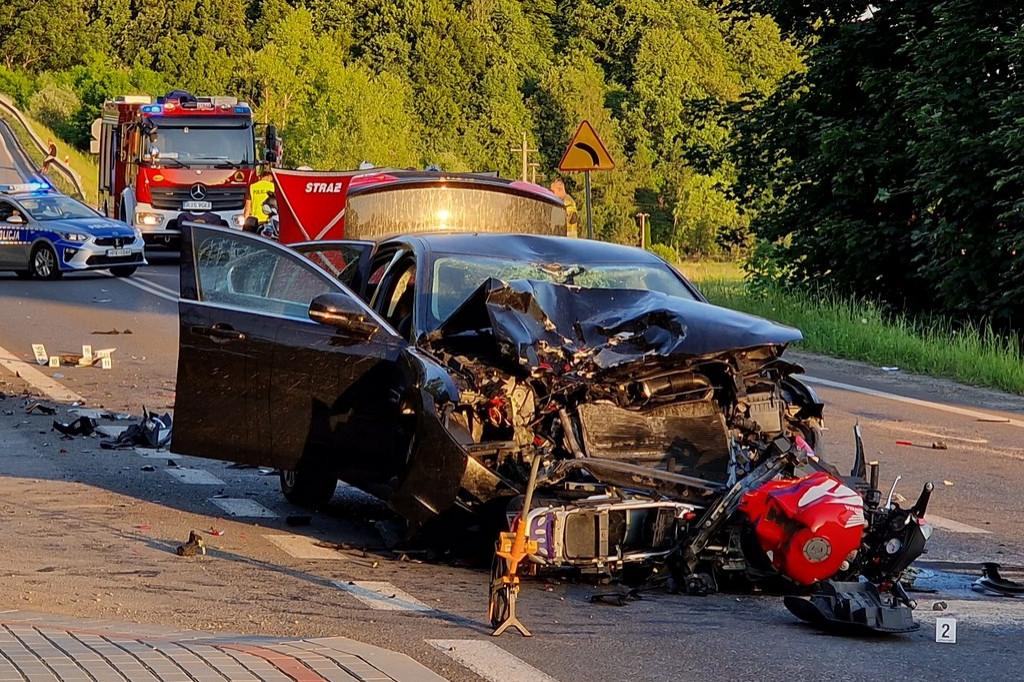Śmiertelny wypadek na DK28 w Skołyszynie