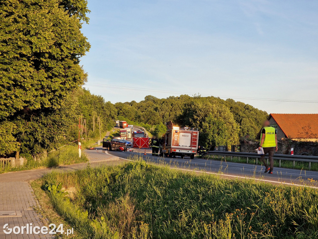 Śmiertelny wypadek na DK28 w Skołyszynie